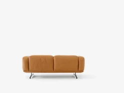 Inland AV22 soffa 2-sits Noble läder cognac-warm black