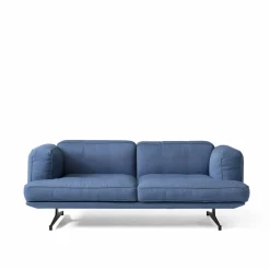 Inland AV22 soffa 2-sits Vidar 733-warm black