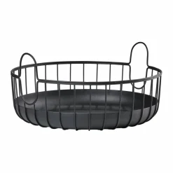 Inu korg Ø38x18 cm Black