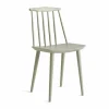 J77 stol Sage lacquered beech