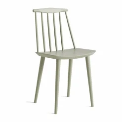 J77 stol Sage lacquered beech