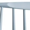 J77 stol Slate blue lacquered beech