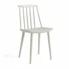 J77 stol Warm grey lackerad bok