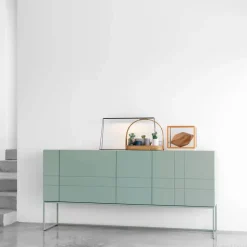 Kilt Light 137 sideboard nordic blue 2 dörrar 2 lådor