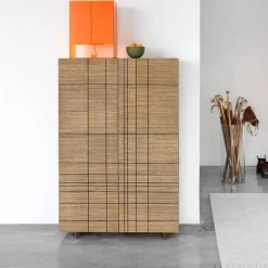 Kilt Light 137 sideboard char grey 3 dörrar