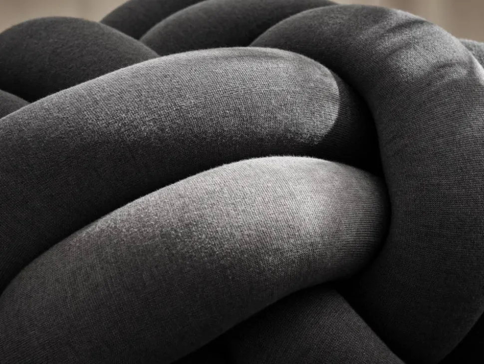 Knot kudde XL Grey