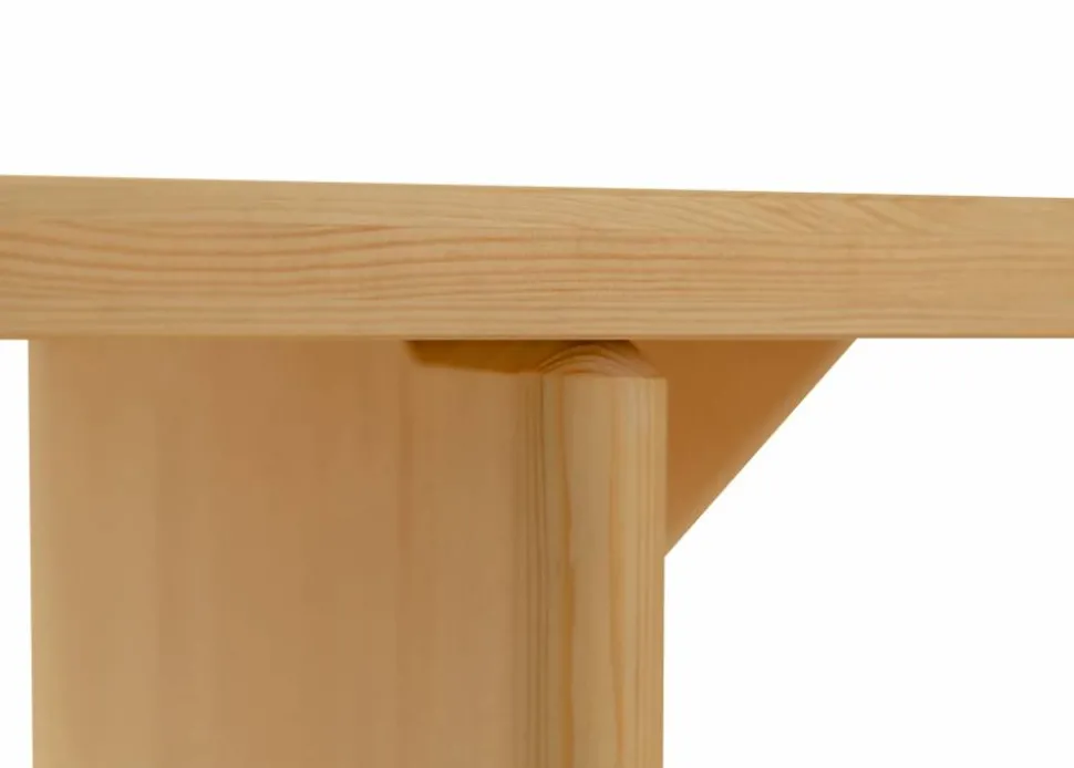 012 Kolmio Bench bänk Matt oljevaxad furu 176x42x45 cm