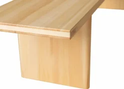 012 Kolmio Bench bänk Matt oljevaxad furu 227x42x45 cm