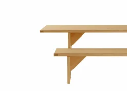 012 Kolmio Dining Table bord Matt oljevaxad furu 227x95x72 cm