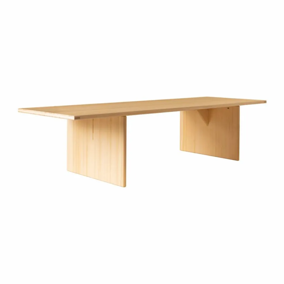 012 Kolmio Dining Table bord Matt oljevaxad furu 305x99x72 cm