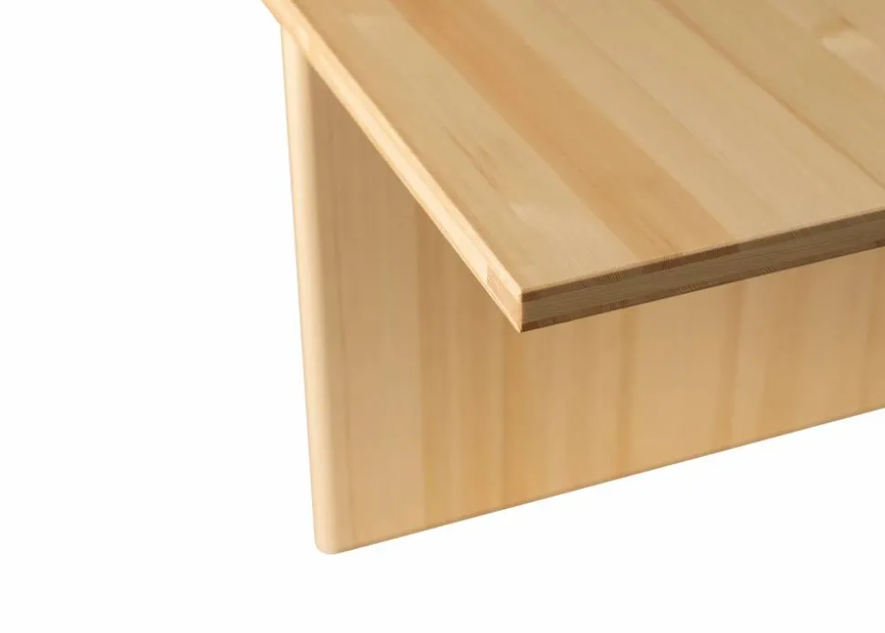 012 Kolmio Dining Table bord Matt oljevaxad furu 305x99x72 cm