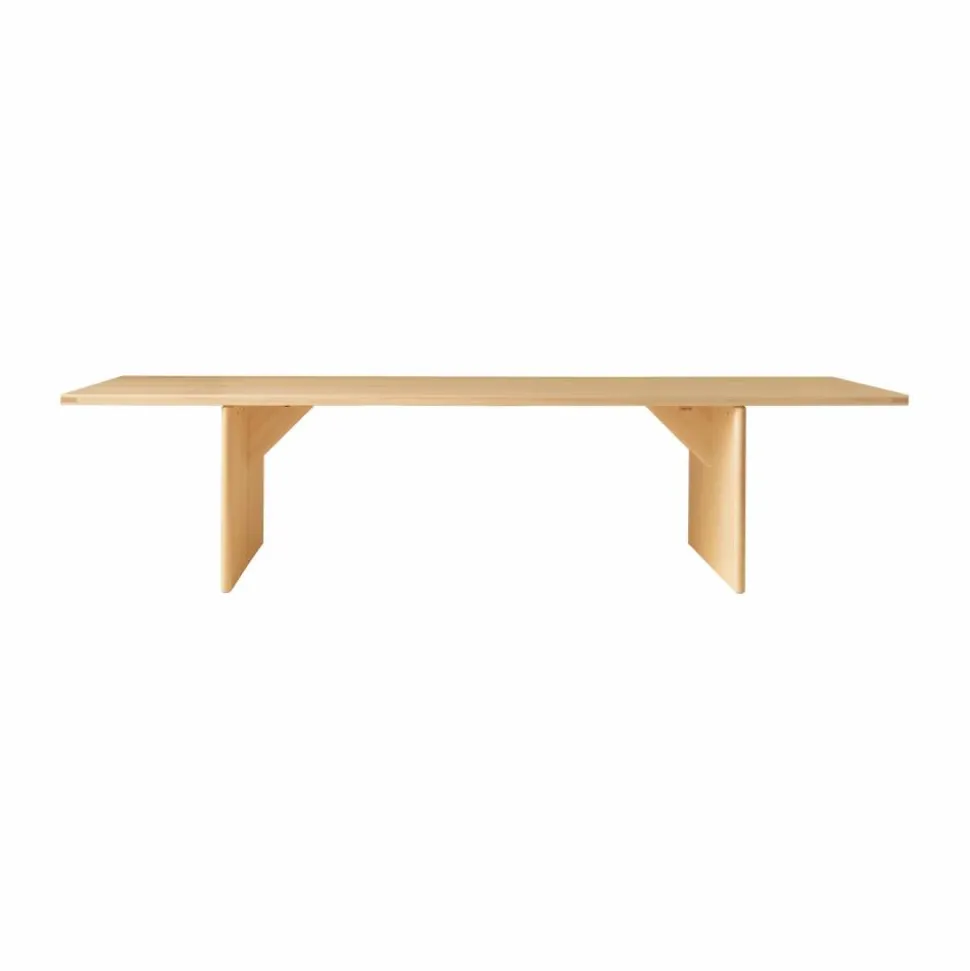 012 Kolmio Dining Table bord Matt oljevaxad furu 305x99x72 cm