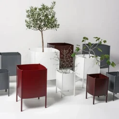 Konvex Pot kruka Grå liten Ø23 cm