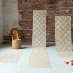 Kotte gångmatta sand/vanilla 70x225 cm
