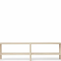 Leaf hylla 2 hyllplan 57x200 cm Vit ek