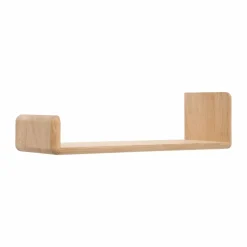 Level vägghylla Oak 55x18x9 cm
