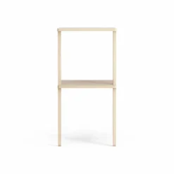 Libri hylla 2 hyllplan Ask lackad