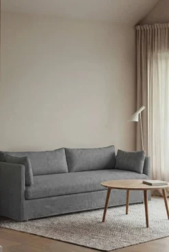 Linnevik soffa Same Blue 6678-vitoljad ek 4-sits med kappa