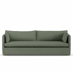 Linnevik soffa Same Forest 6677-vitoljad ek 4-sits med kappa