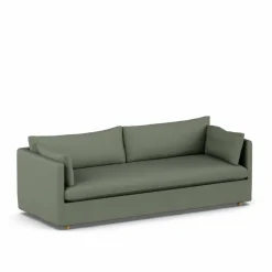 Linnevik soffa Same Forest 6677-vitoljad ek 4-sits med kappa