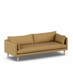 Linnevik soffa Same Ochre 6676-vitoljad ek 4-sits