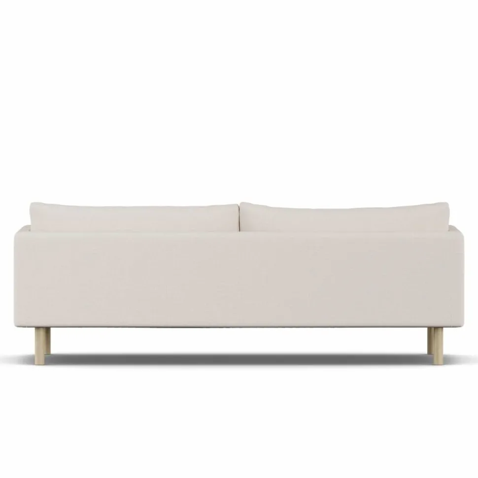 Linnevik soffa Same Off White 6671-vitoljad ek 4-sits