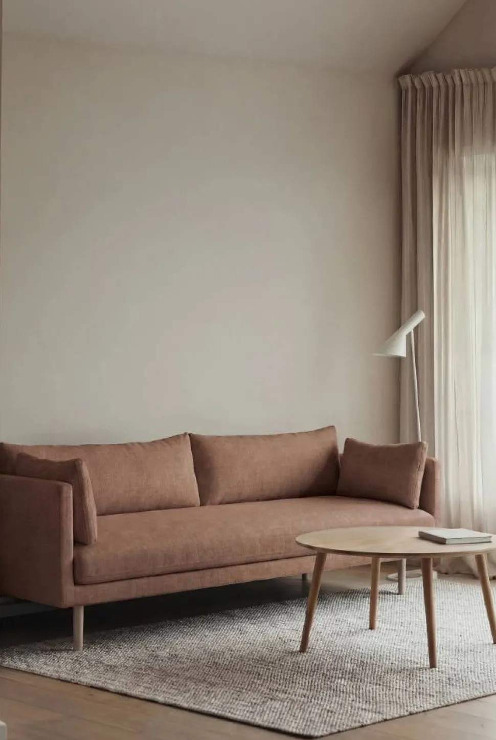 Linnevik soffa Same Rust 6675-vitoljad ek 4-sits