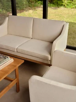 L46 MK155 easy chair karmstol Lackerad ek-läder cognac