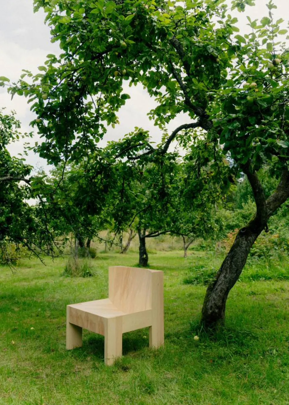 005 Lounge Chair loungestol Matt oljevaxad furu