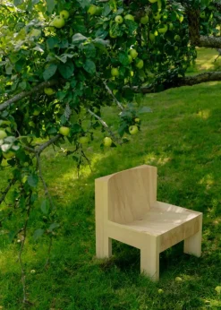 005 Lounge Chair loungestol Matt oljevaxad furu