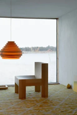 005 Lounge Chair loungestol Matt oljevaxad furu