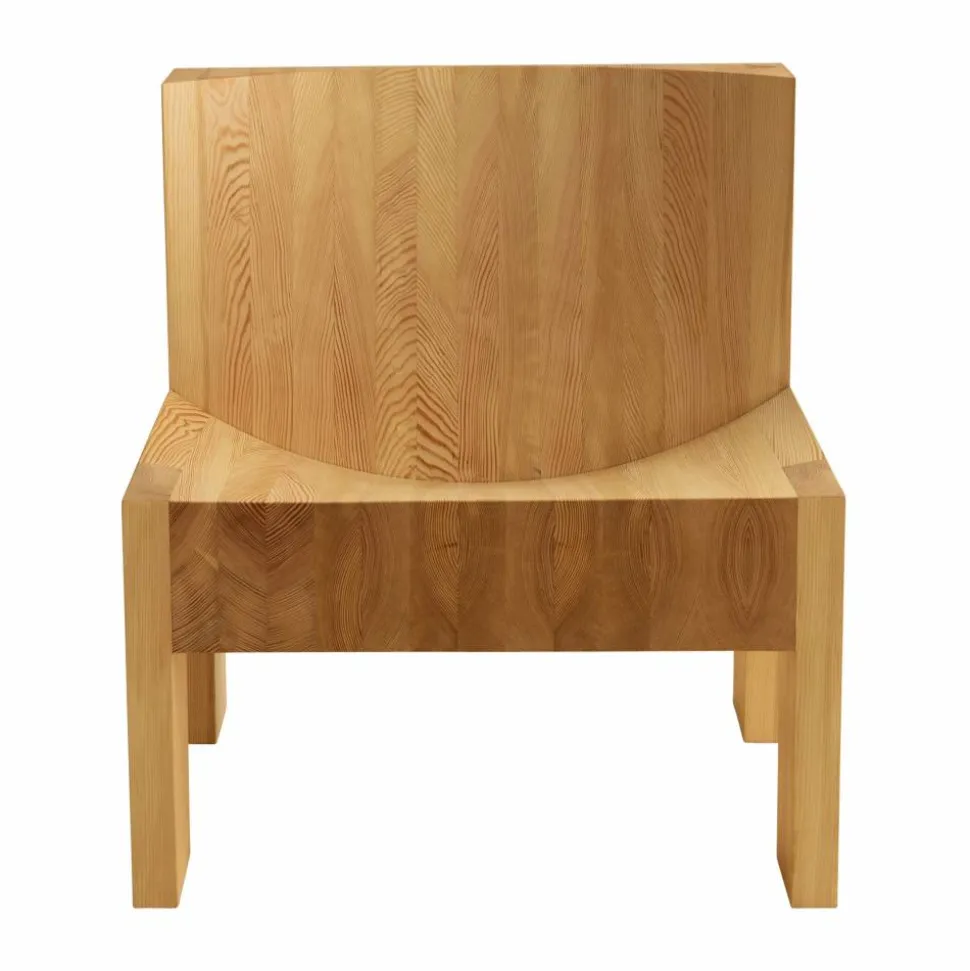 005 Lounge Chair loungestol Matt oljevaxad furu
