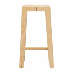 016 Maasto Bar Stool barpall Matt oljevaxad furu 65 cm