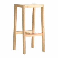 016 Maasto Bar Stool barpall Matt oljevaxad furu 75 cm