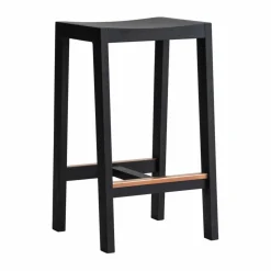 016 Maasto Bar Stool barpall Svartbetsad furu 65 cm