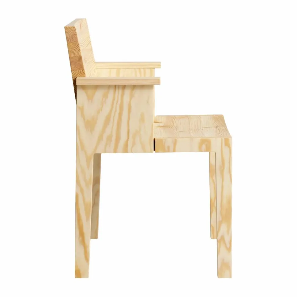 016 Maasto Dining Armchair karmstol Matt oljevaxad furu