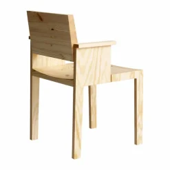 016 Maasto Dining Armchair karmstol Matt oljevaxad furu