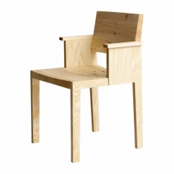 016 Maasto Dining Armchair karmstol Matt oljevaxad furu