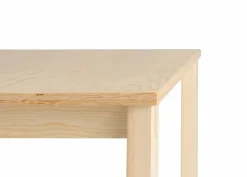 016 Maasto Table bord Matt oljevaxad furu 120x120x75 cm