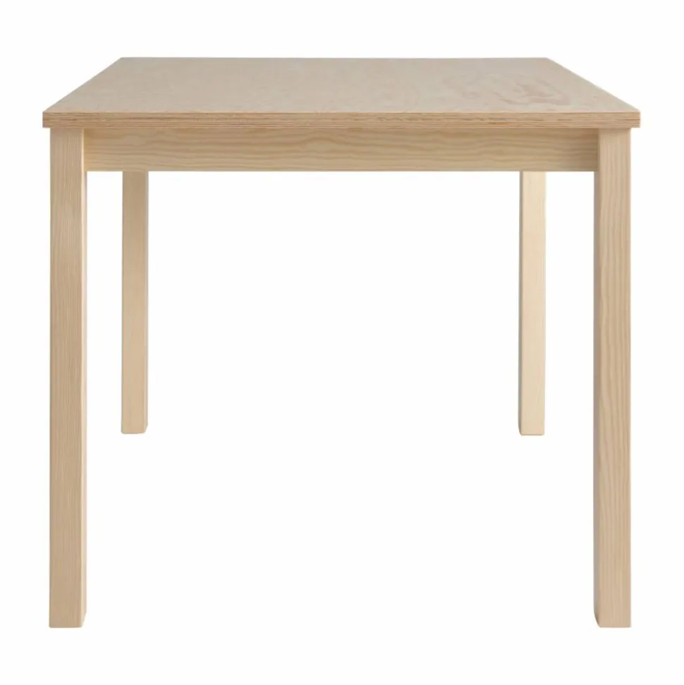 016 Maasto Table bord Matt oljevaxad furu 120x120x75 cm