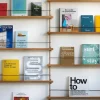 Magazine Shelving tidningsställ Ek-deep blue 85x115x7 cm MS.115.1