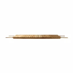 M4 Sammen Central Plate M2/M3 iläggsskiva 90x185 cm teak nature oiled
