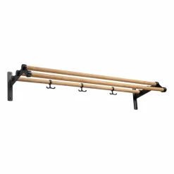 Nostalgi 291 hatthylla 100 cm Bambu-svart