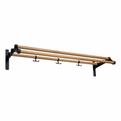 Nostalgi 291 hatthylla 100 cm Ek-svart