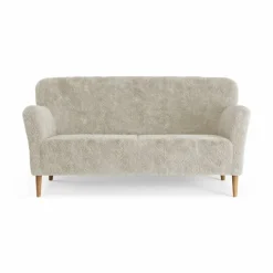 Nova 2-sits soffa fårskinn Moonlight-oljad ek
