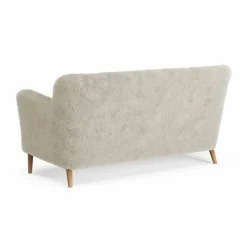 Nova 2-sits soffa fårskinn Moonlight-oljad ek