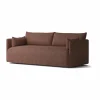 Offset soffa 2-sits Audo Bouclé 08 Bordeaux