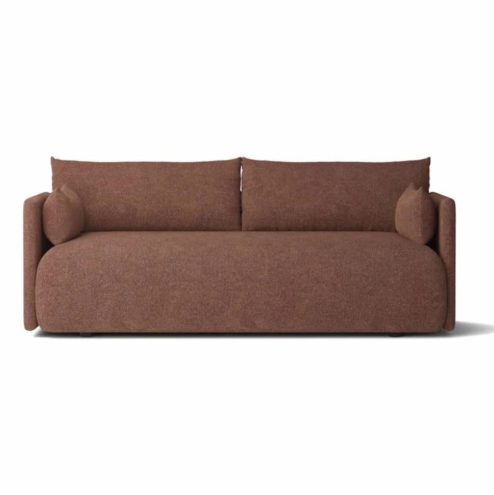 Offset soffa 2-sits Audo Bouclé 08 Bordeaux