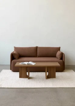 Offset soffa 2-sits Audo Bouclé 08 Bordeaux