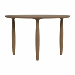 Oku matbord Light smoked oak Ø120 cm